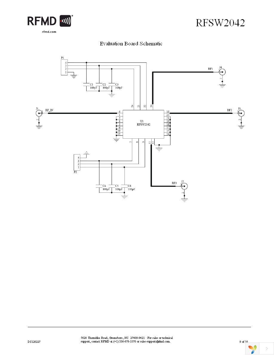 RFSW2042SR Page 9