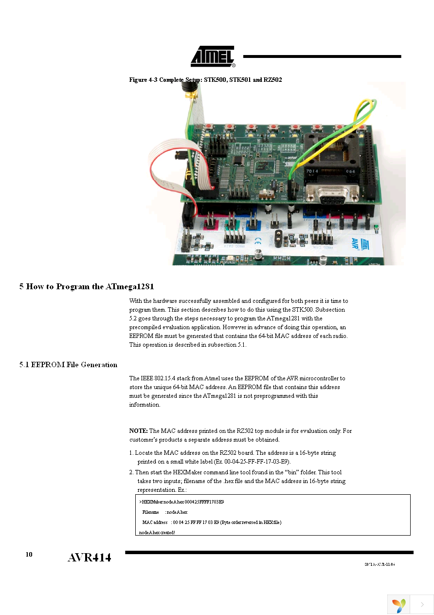 ATMEGA64RZAPV-10MU Page 10