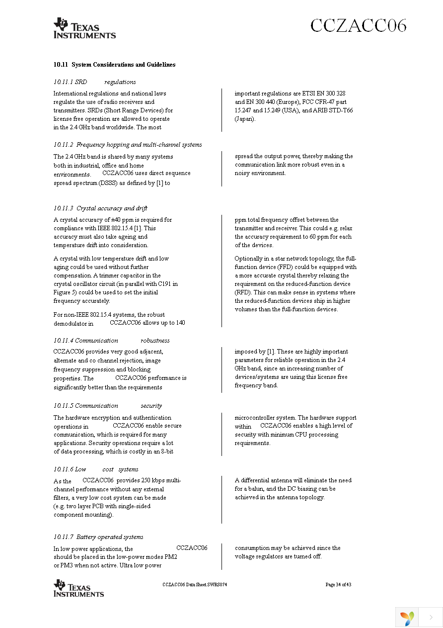 CCZACC06A1RTCR Page 34