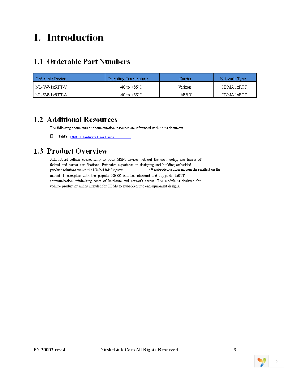 NL-SW-1XRTT-A Page 3