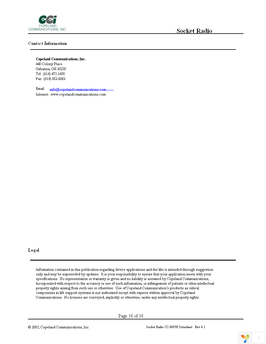 CC-900W-CB Page 16