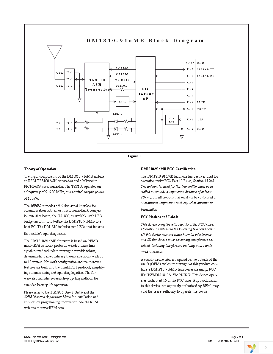 DM1810-916MB Page 2