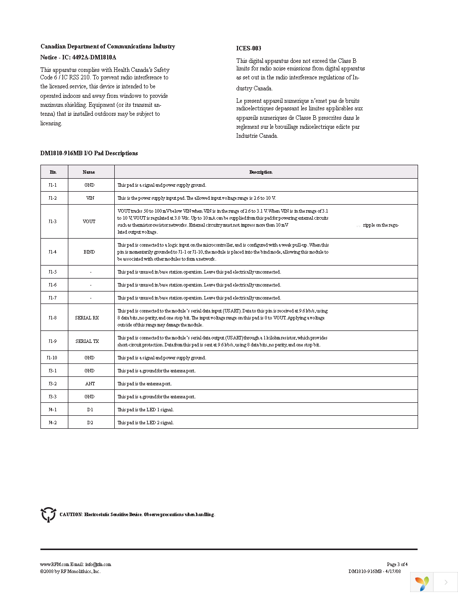 DM1810-916MB Page 3