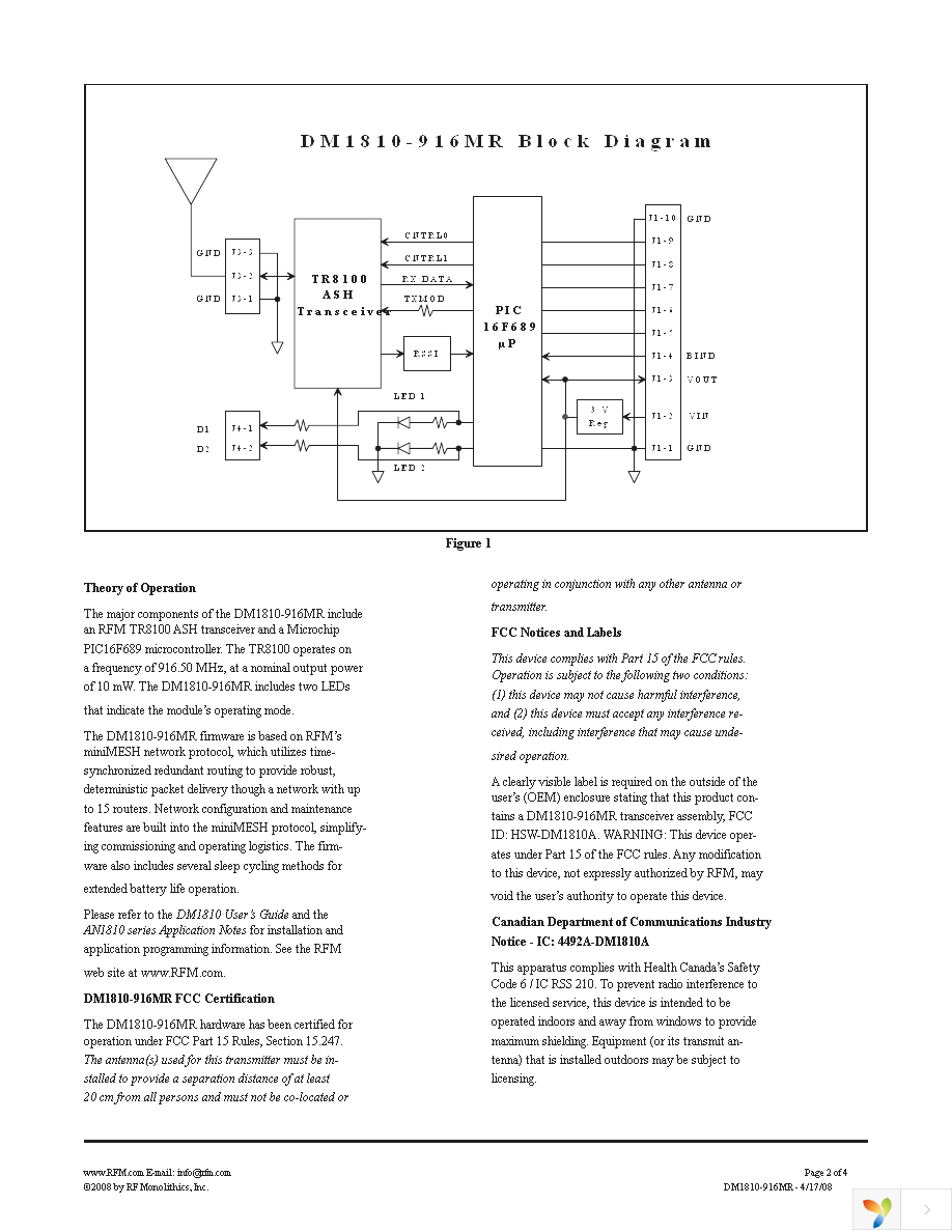 DM1810-916MR Page 2