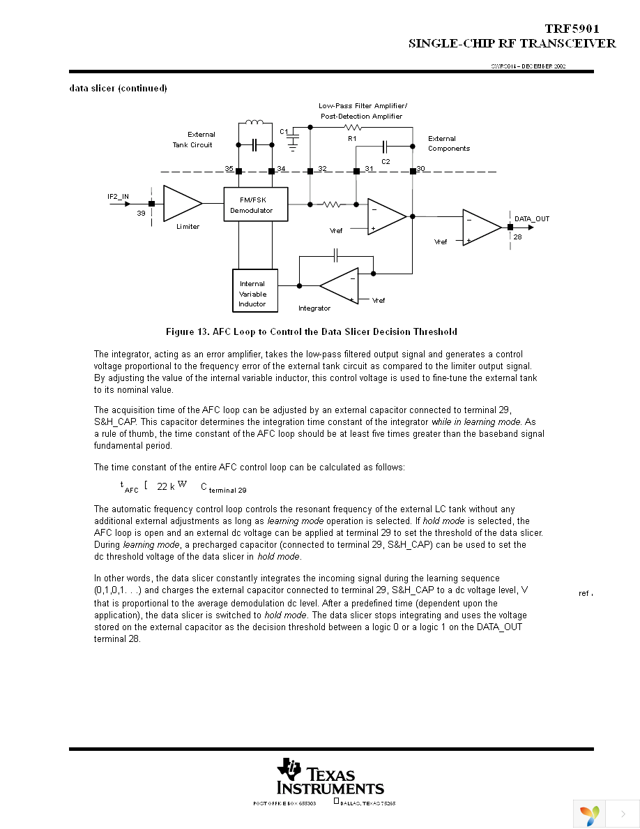 TRF5901PTR Page 15