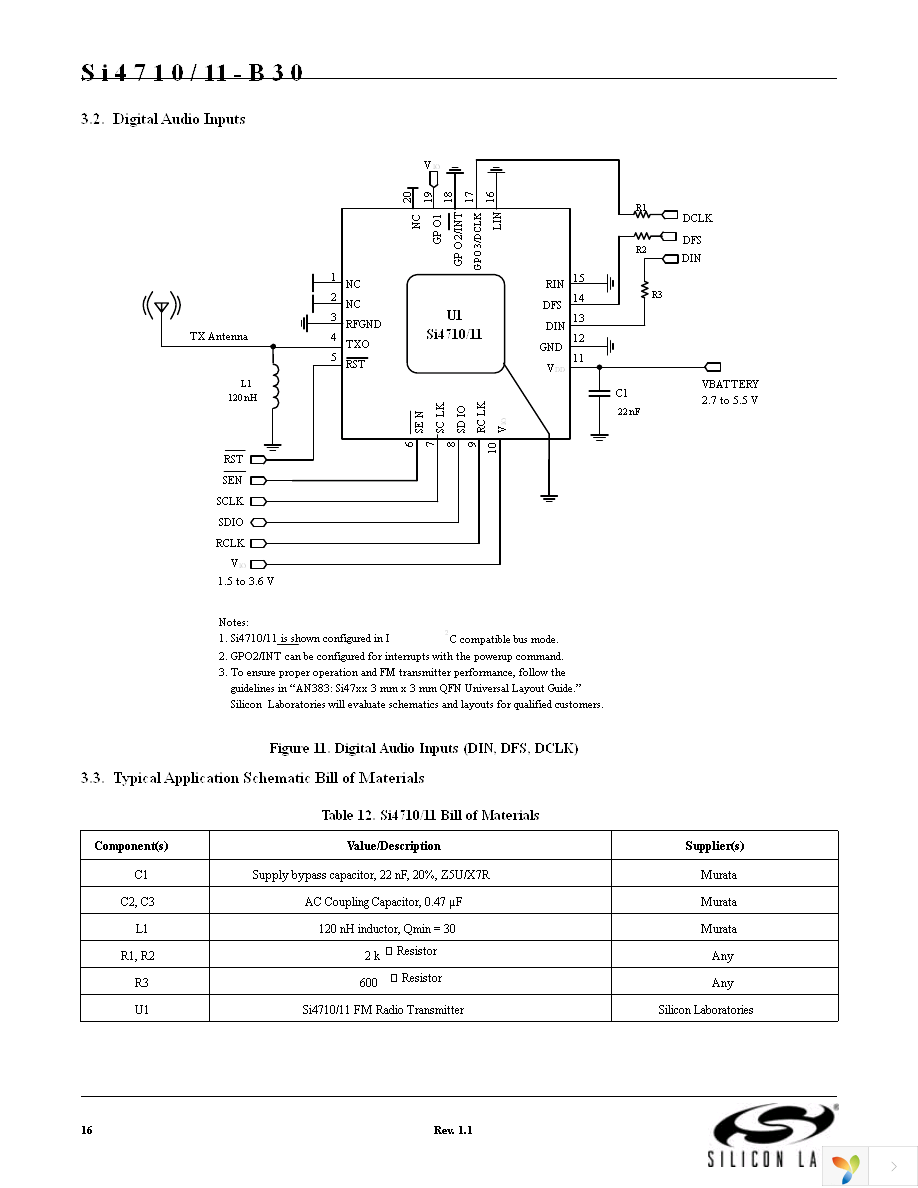 SI4710-B30-GM Page 16