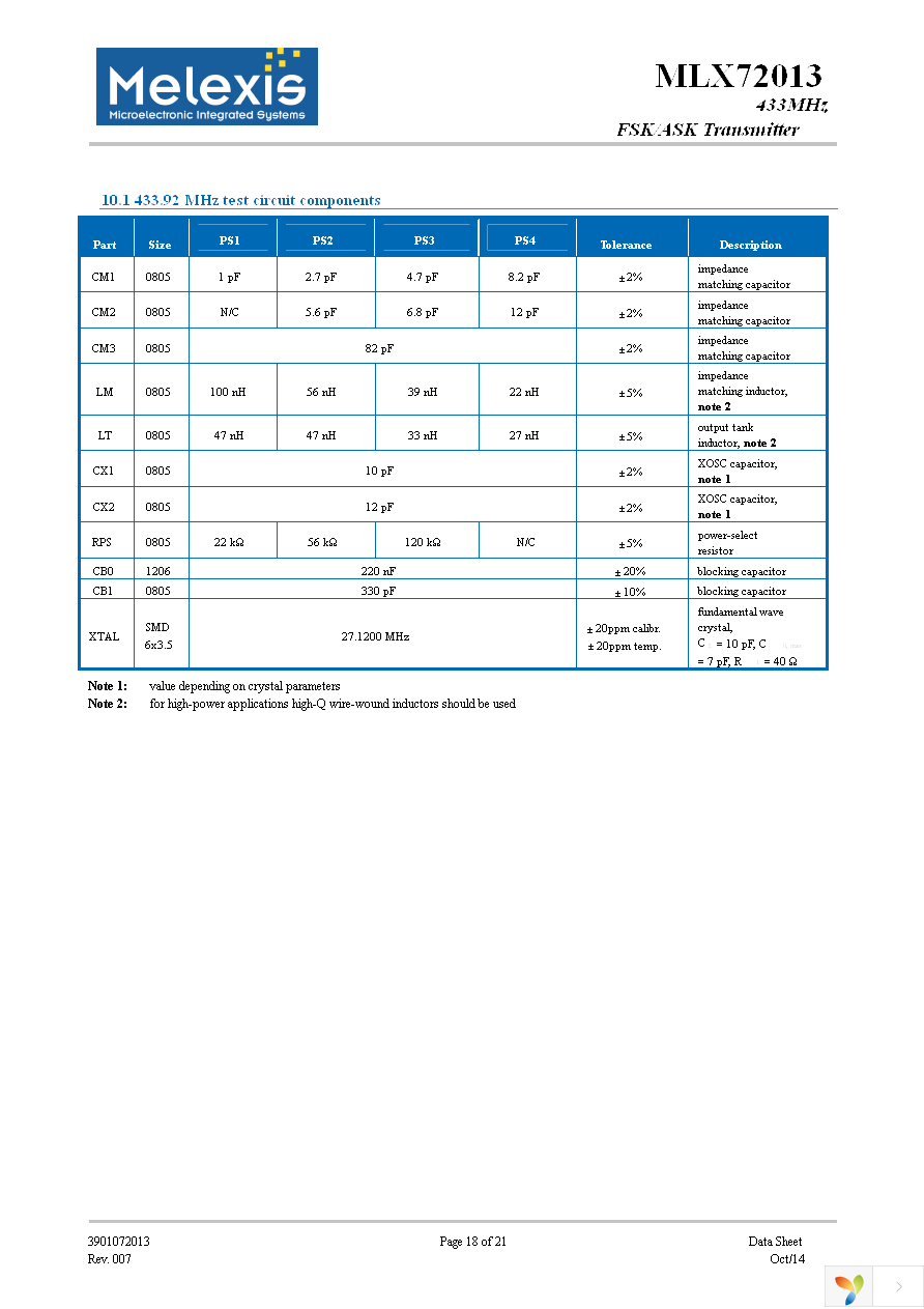 MLX72013KDC-AAA-000-RE Page 18