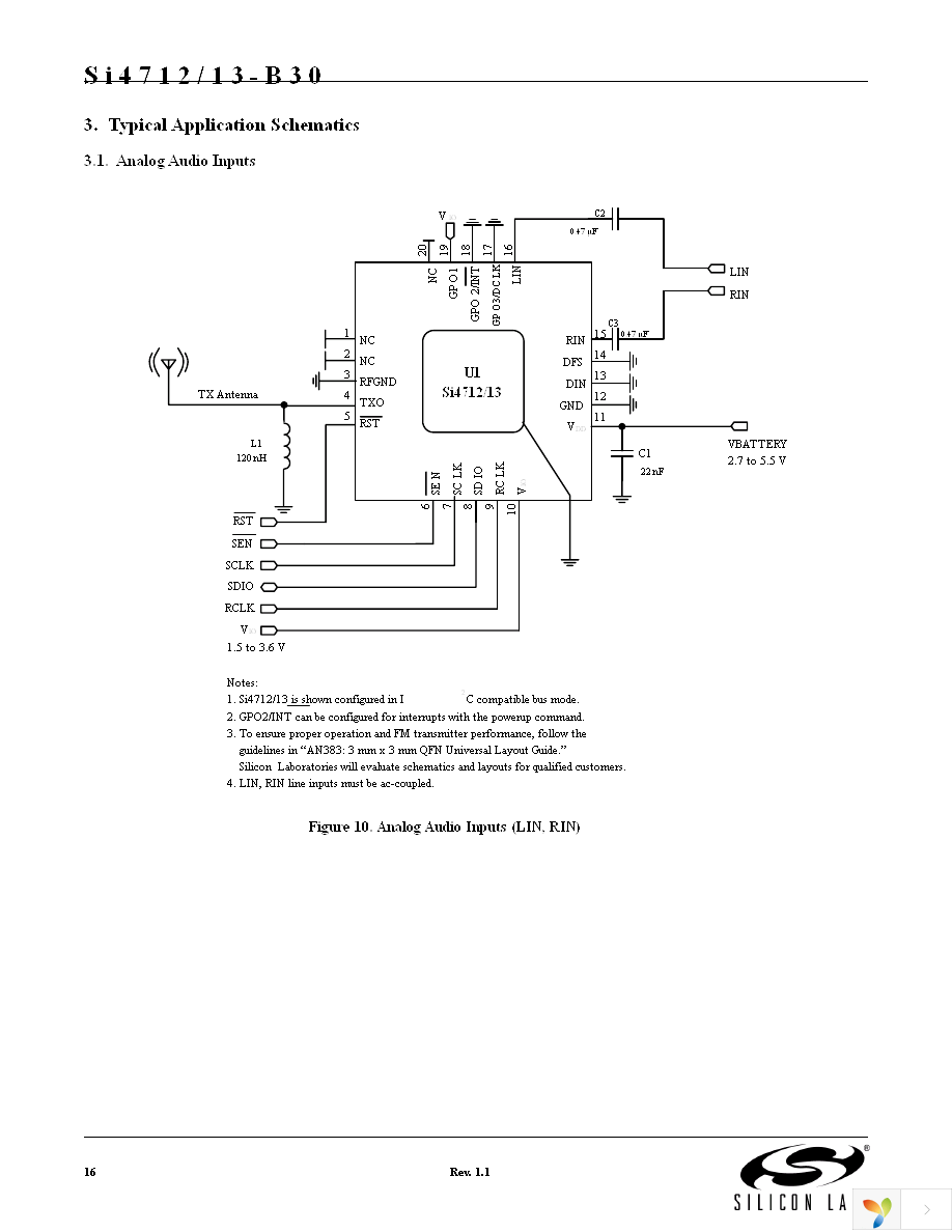 SI4713-B30-GM Page 16