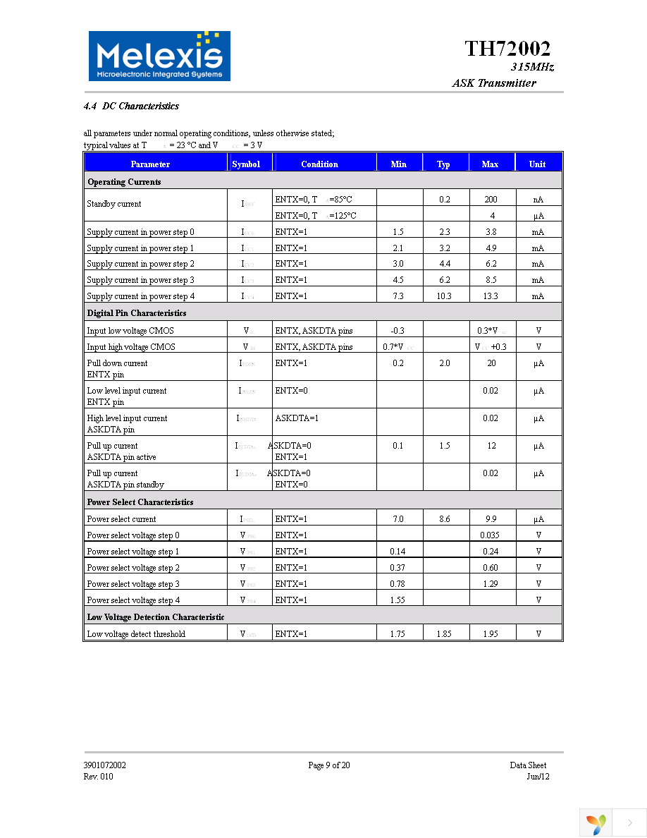 TH72002KDC-BAA-000-RE Page 9