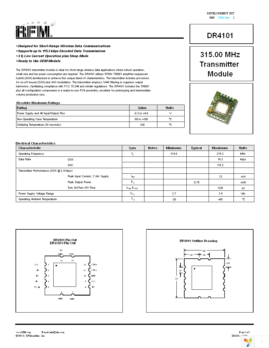 DR4101 Page 1