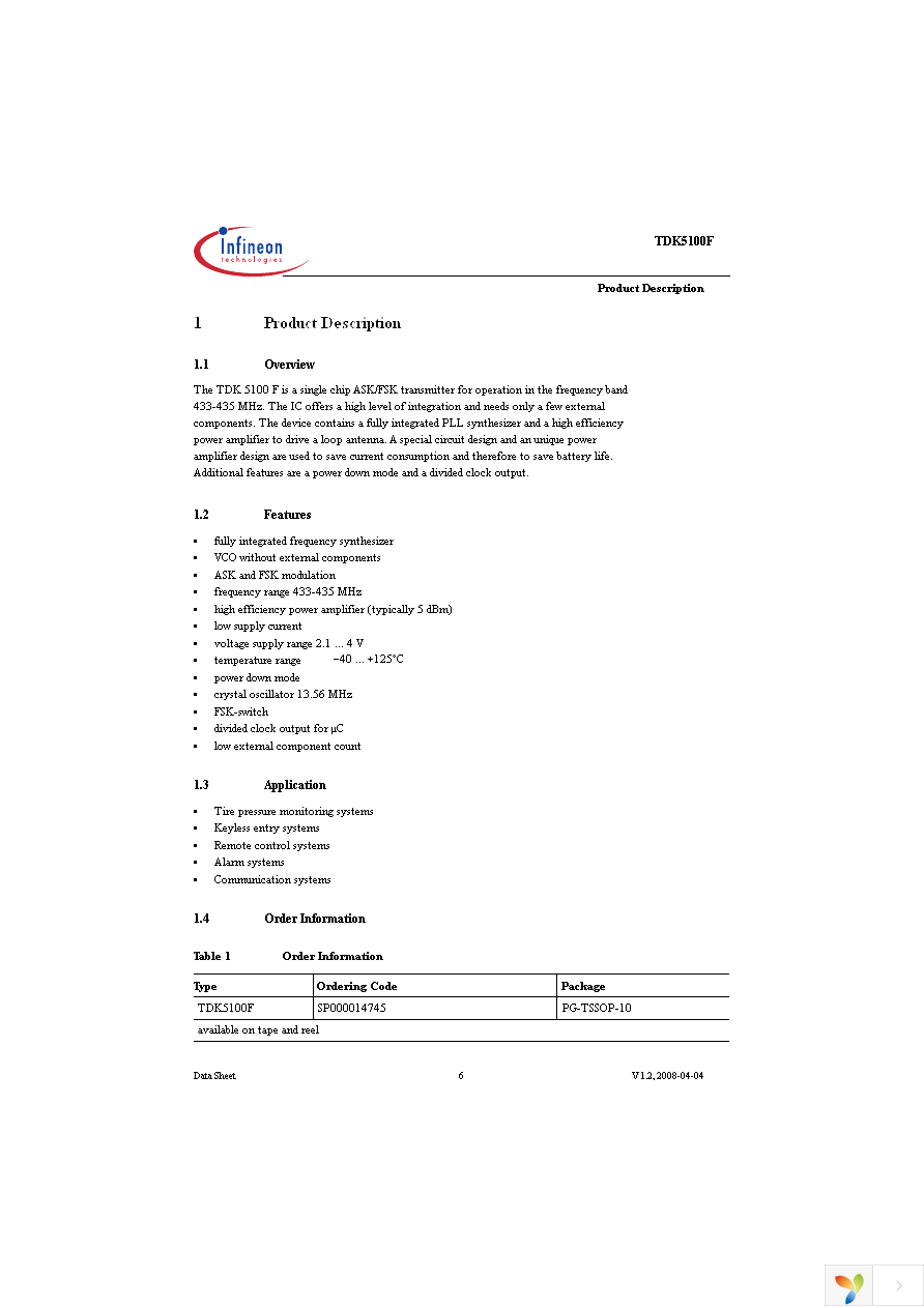 TDK5100F Page 6