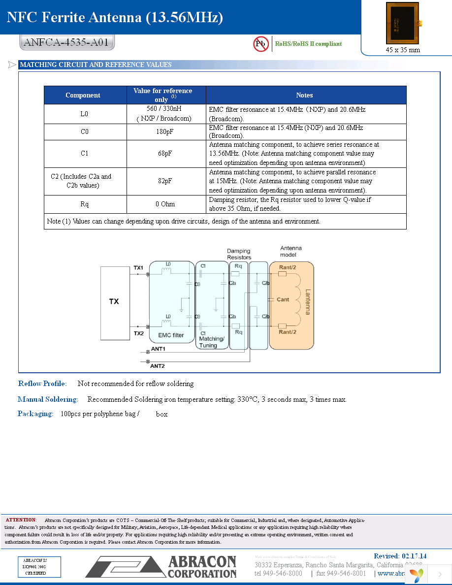 ANFCA-4535-A01 Page 2