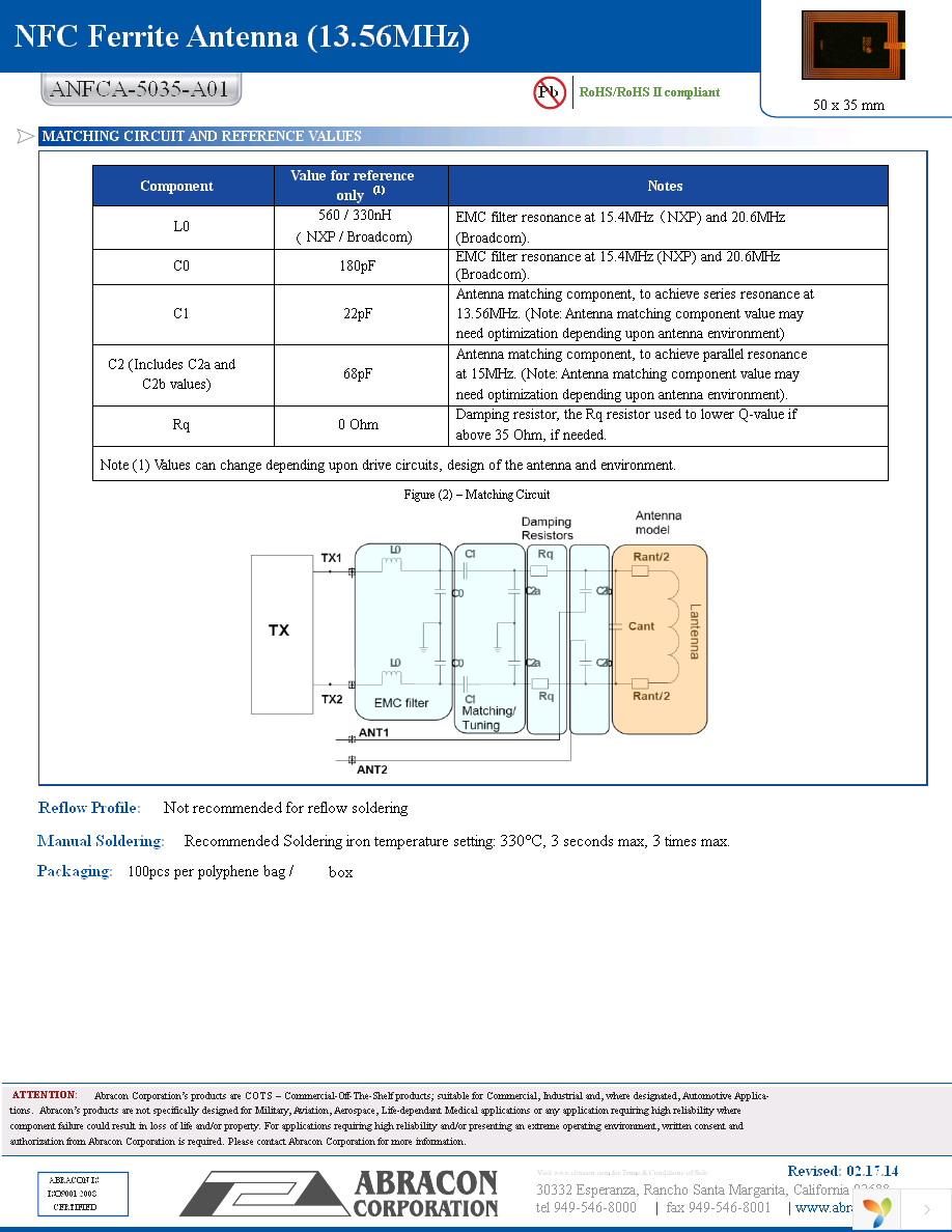 ANFCA-5035-A01 Page 2