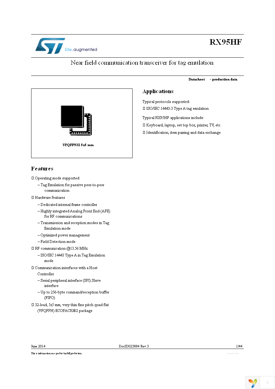 RX95HF-VMD5T Page 1