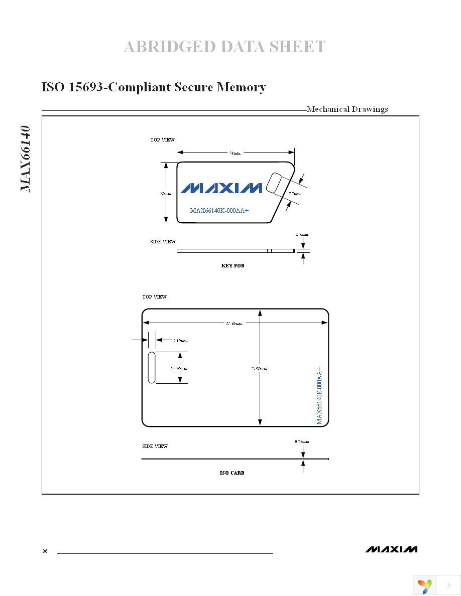 MAX66140K-000AA+ Page 20