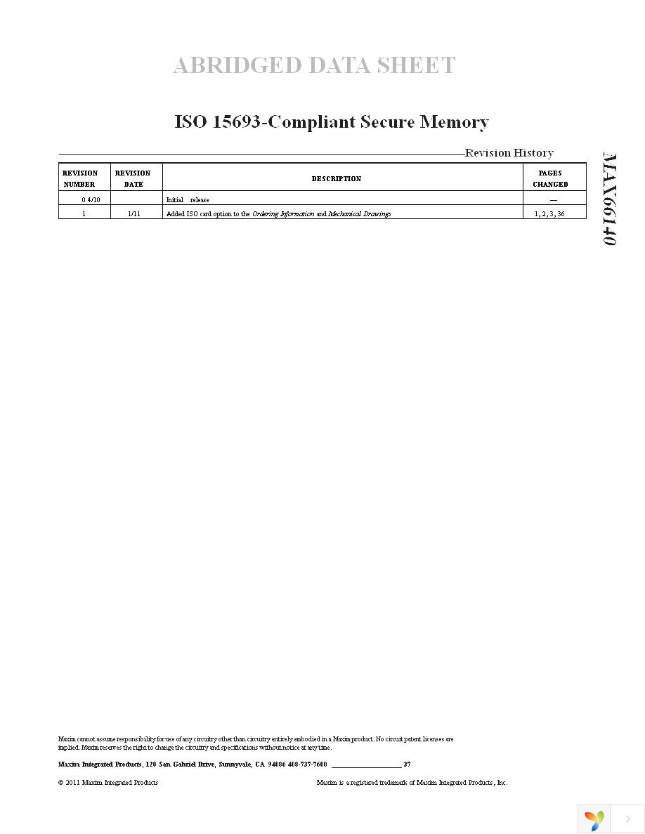 MAX66140K-000AA+ Page 21