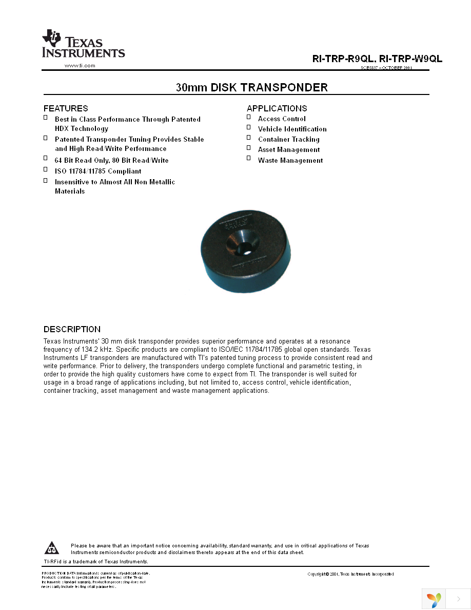 RI-TRP-R9QL-20 Page 1