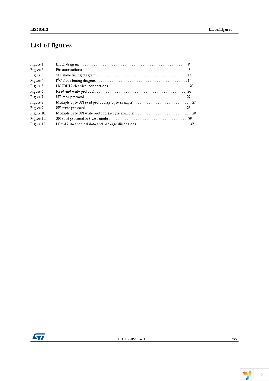 LIS2DH12TR Page 7