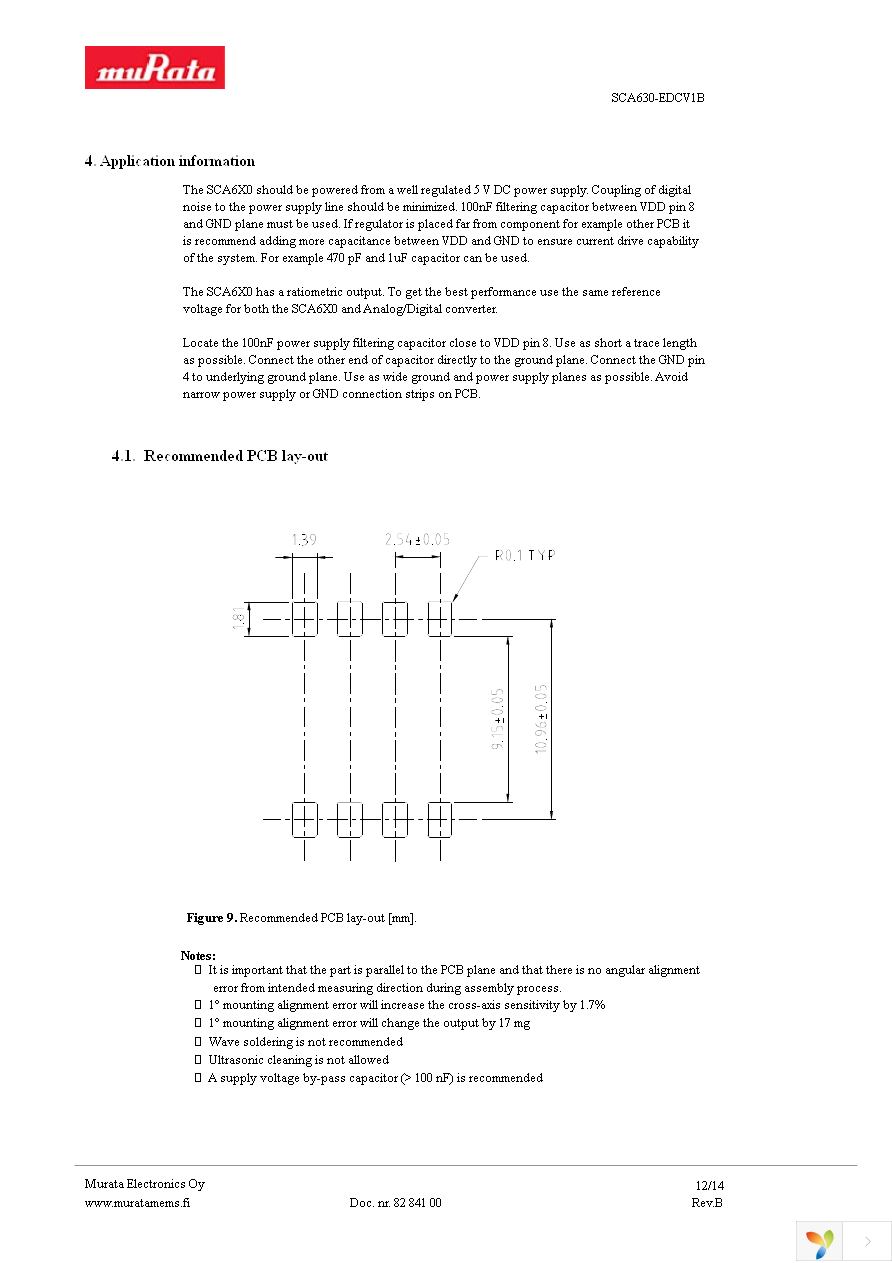 SCA630-EDCV1B-6 Page 12