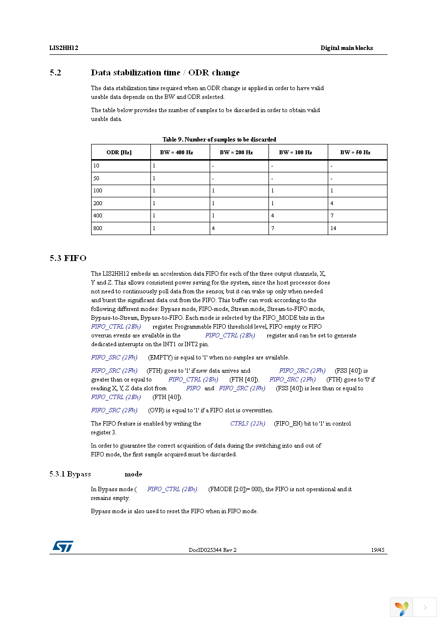 LIS2HH12TR Page 19