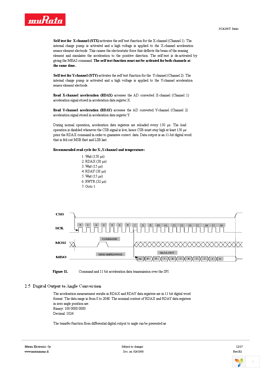 SCA100T-D01-6 Page 12