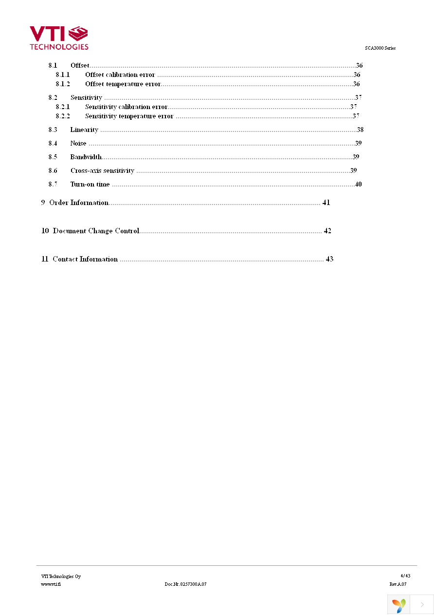 SCA3000-E02 Page 4