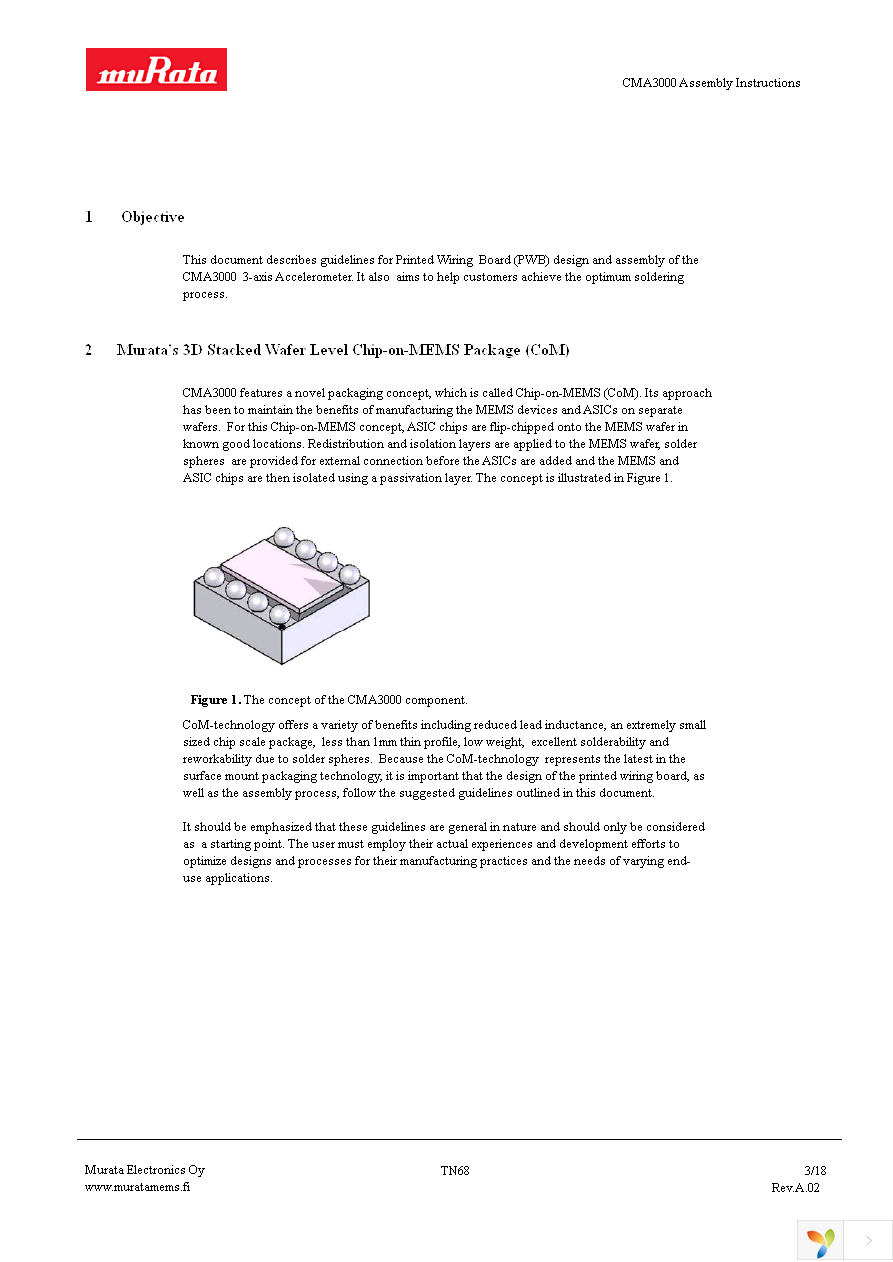 CMA3000-A01-1 Page 3