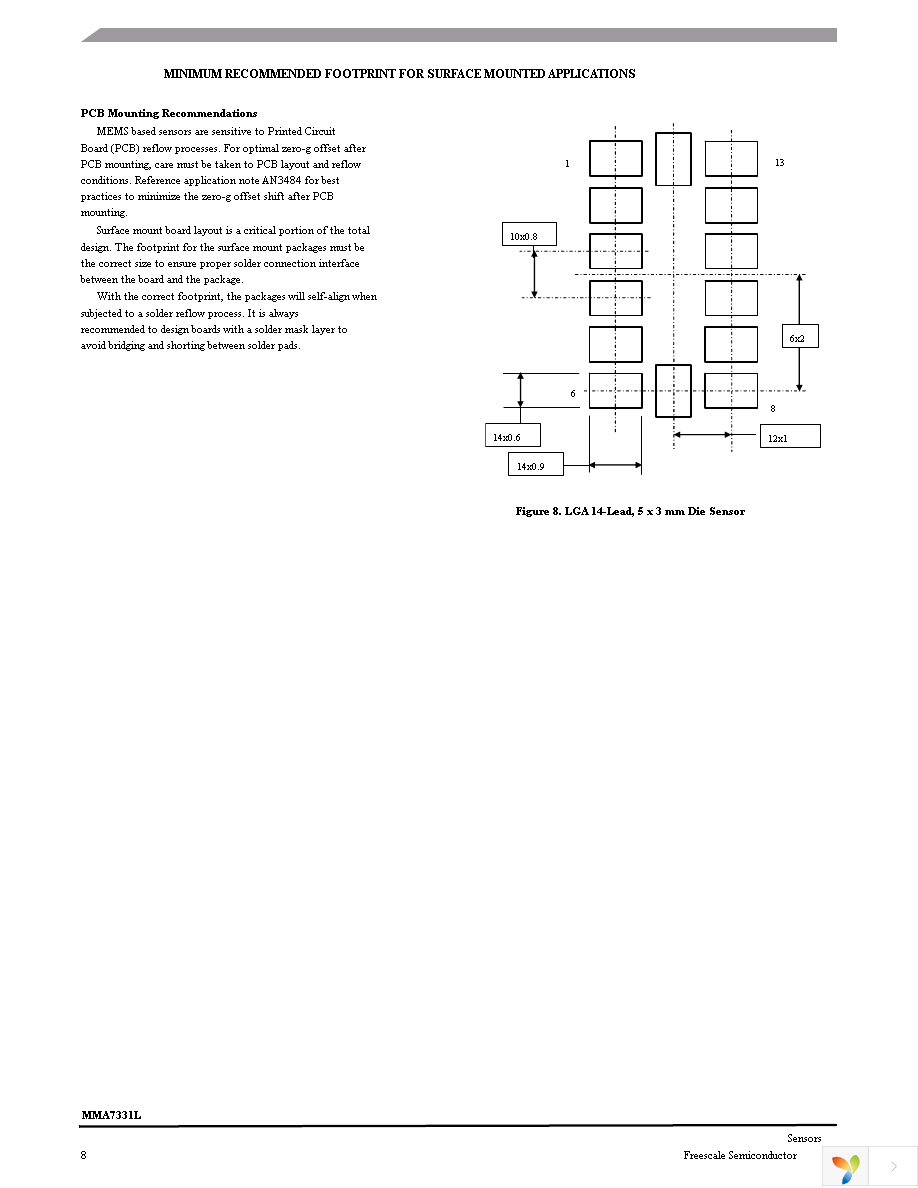 MMA7331LT Page 8