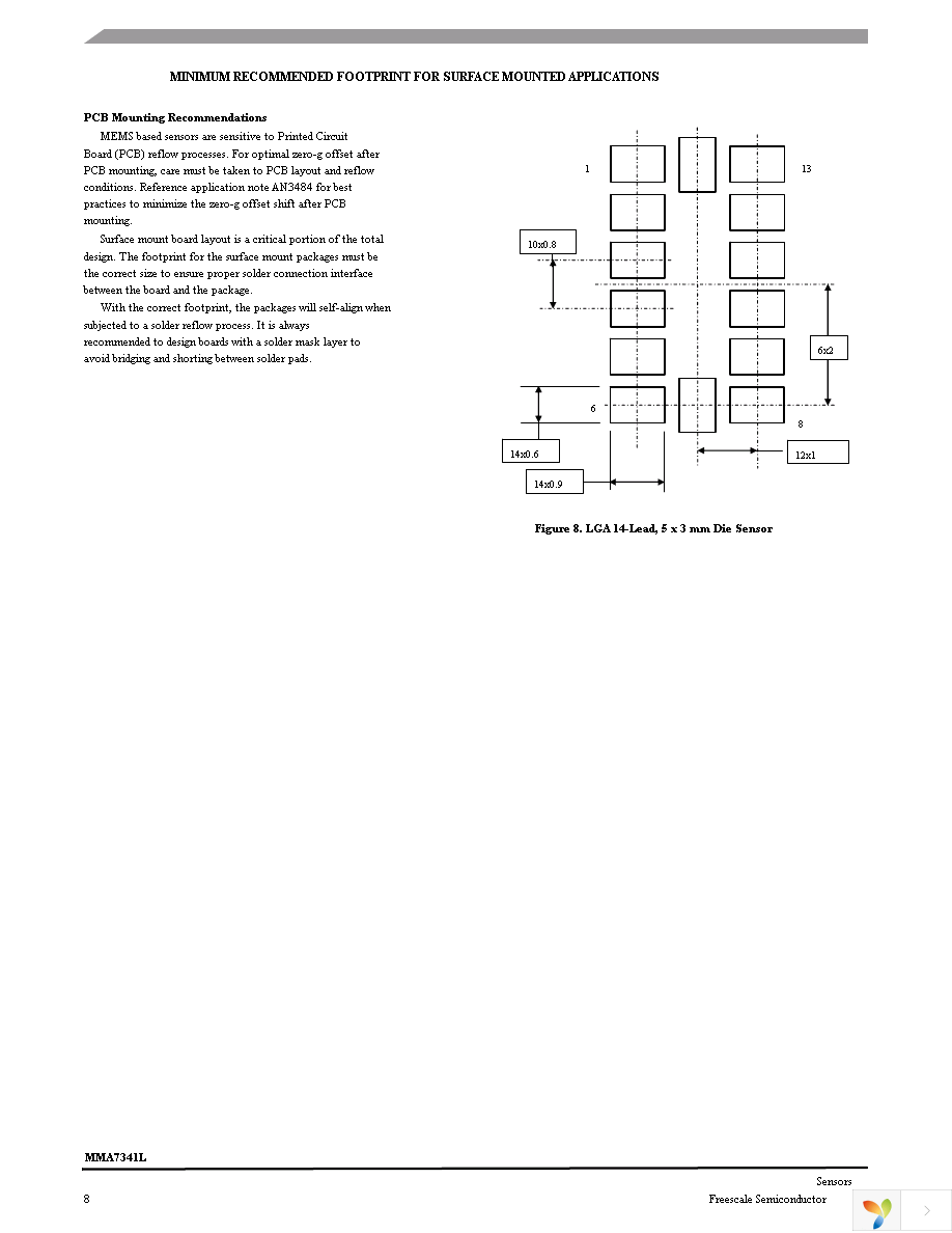 MMA7341LT Page 8