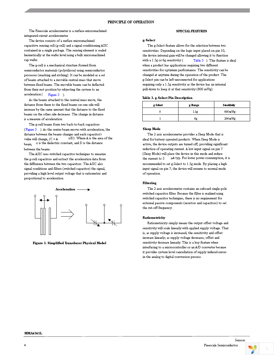 MMA6361LR2 Page 4