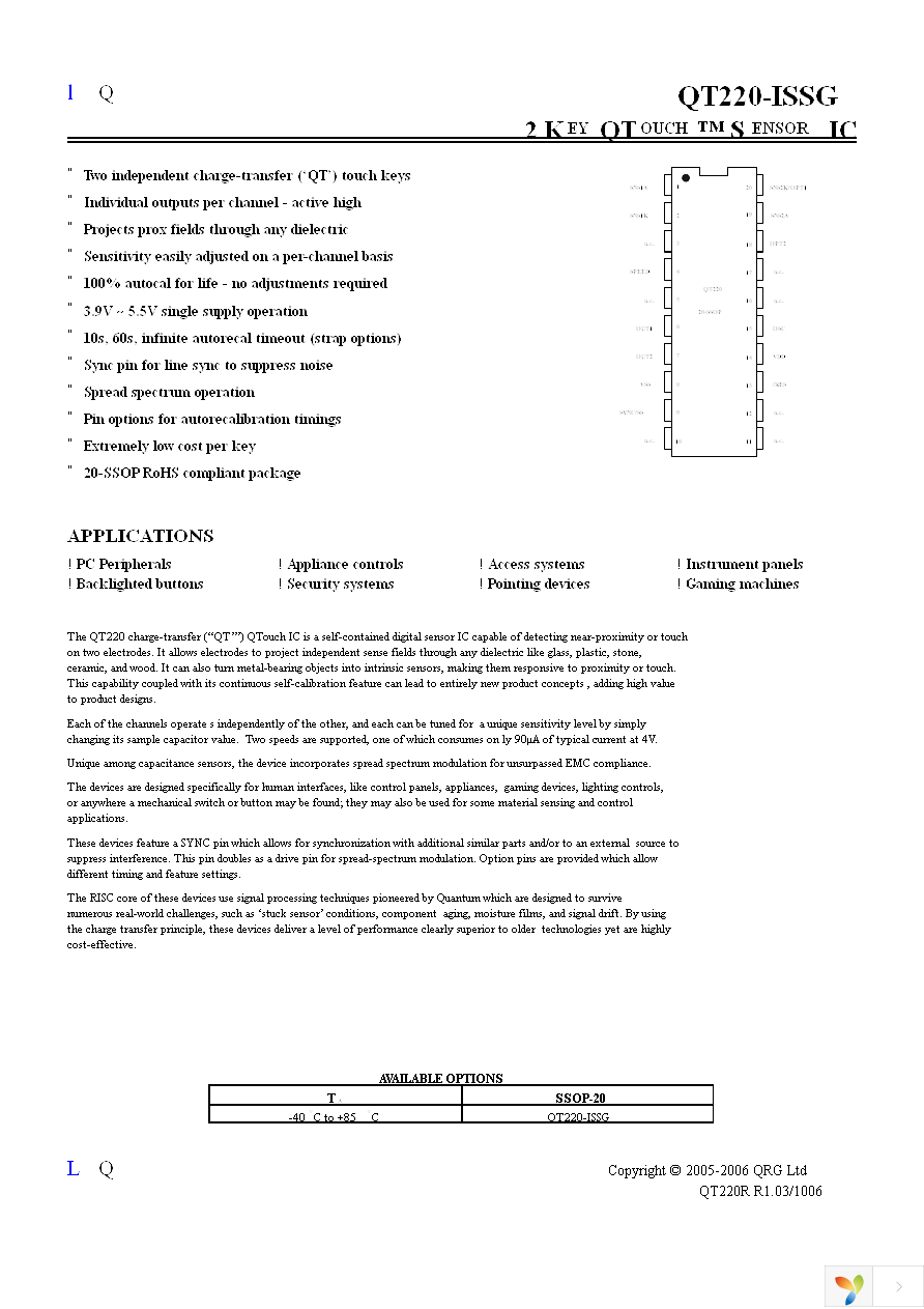 QT220-ISSG Page 1