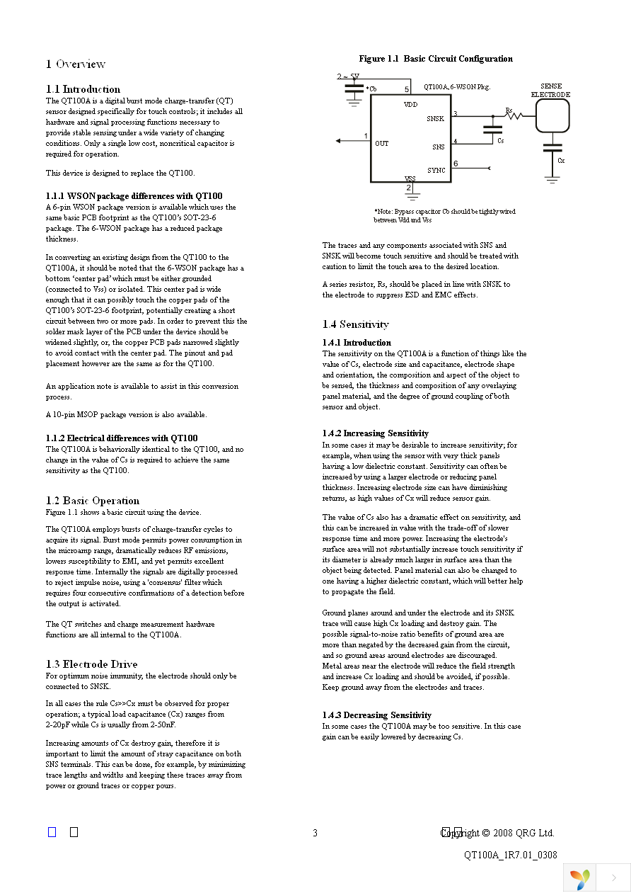 QT100A-ISMG Page 3