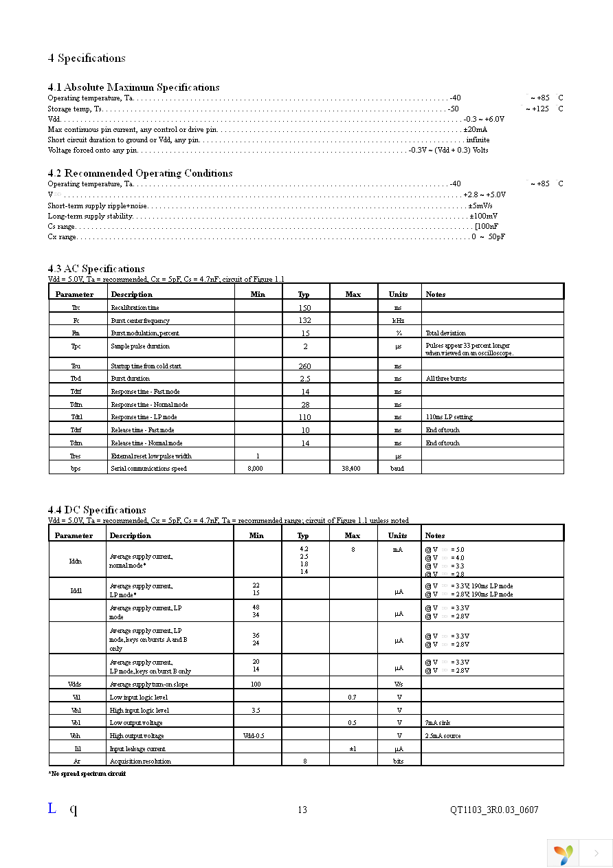 QT1103-ISG Page 13