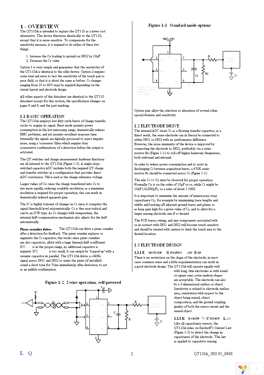 QT110A-ISG Page 2