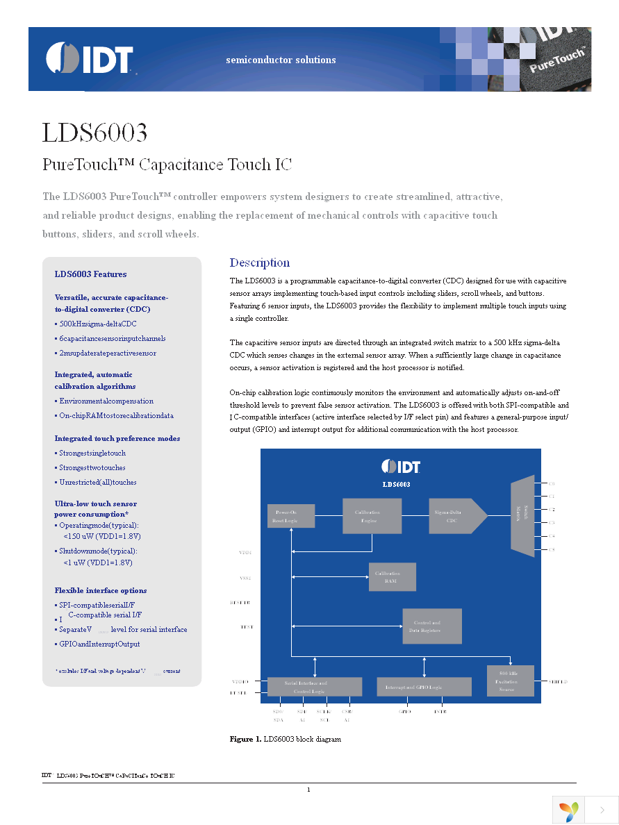 LDS6003PYGI Page 1