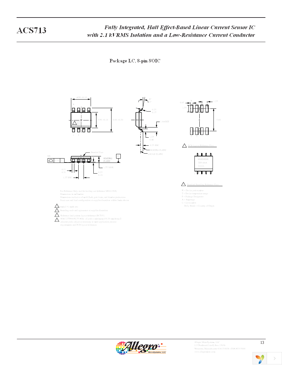 ACS713ELCTR-20A-T Page 13