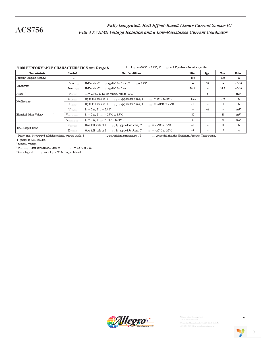 ACS756KCA-050B-PFF-T Page 6