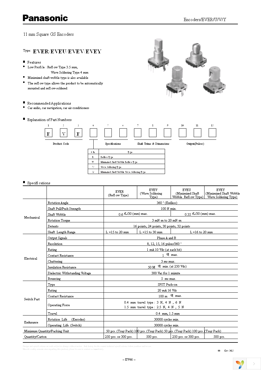 EVE-VGHFL816B Page 1