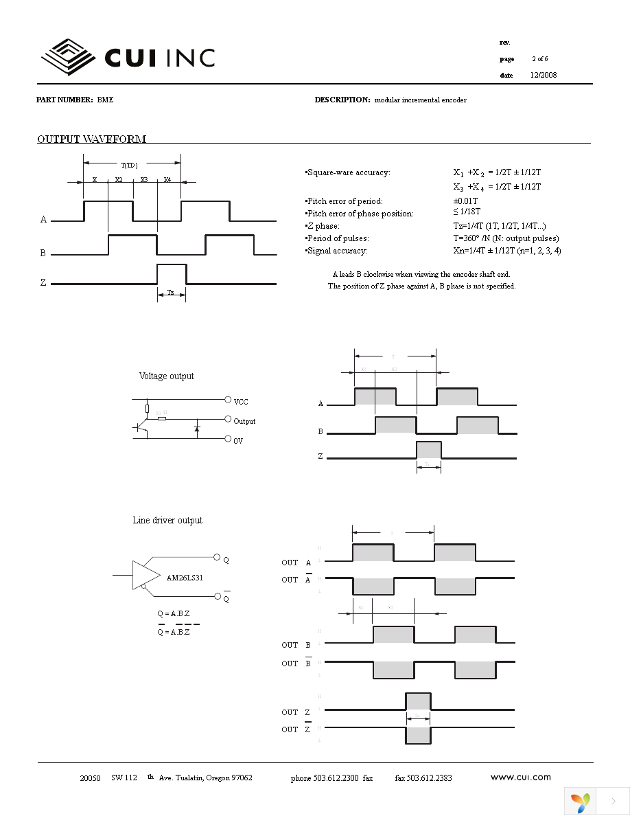 BME-500V-600K Page 2