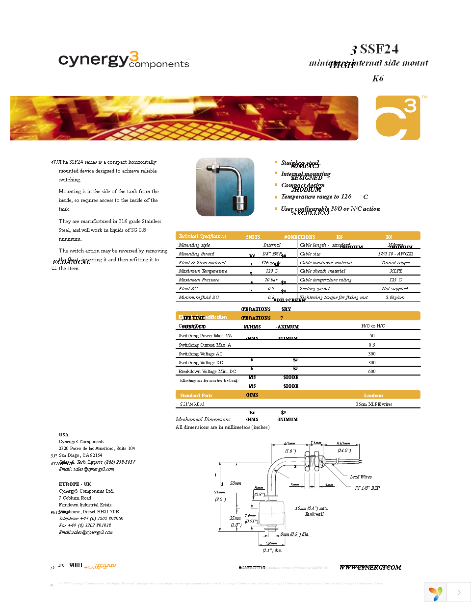 SSF24X100 Page 1