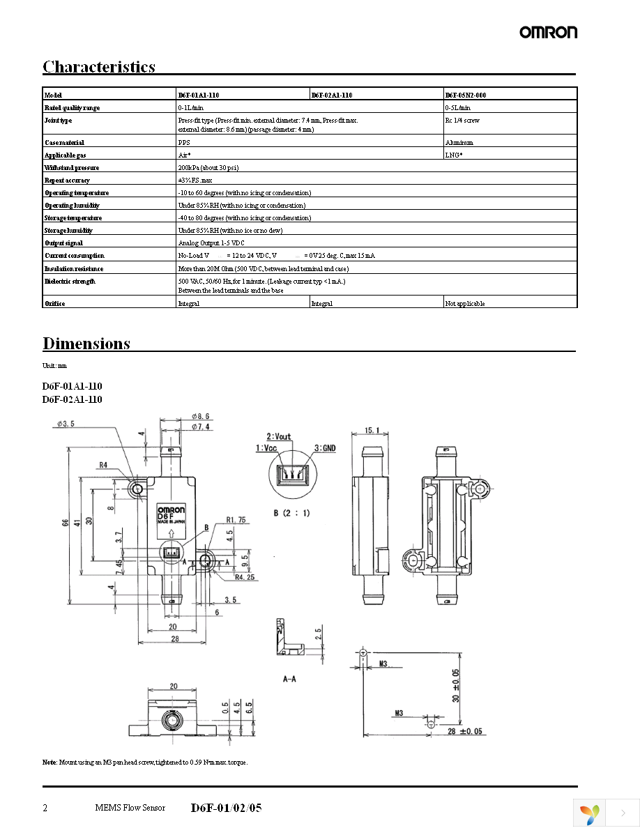 D6F-05N2-000 Page 2