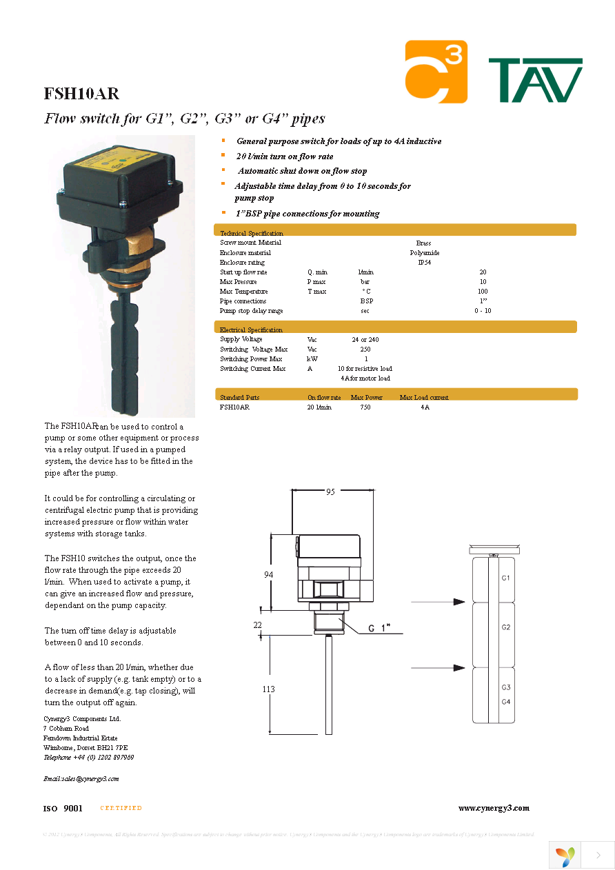 FSH10AR Page 1