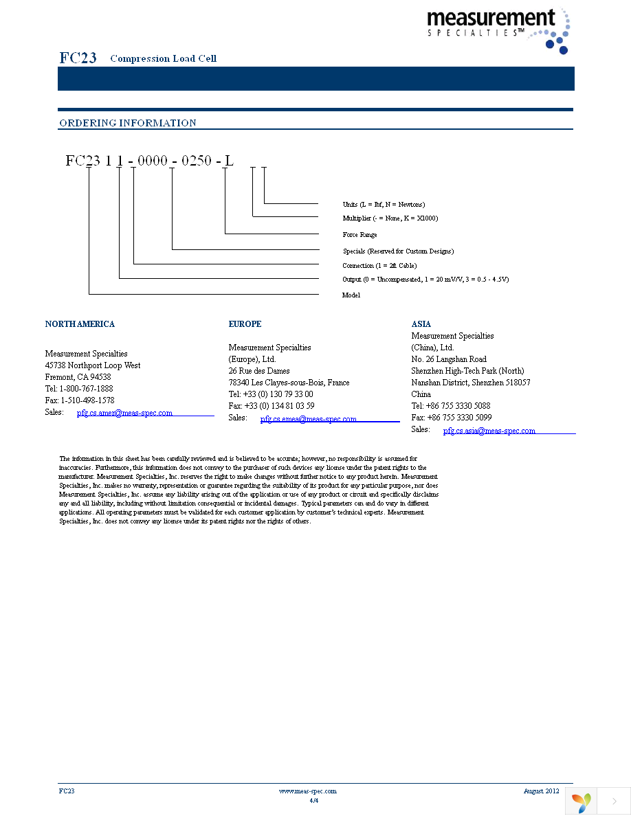 FC2311-0000-0500-L Page 4