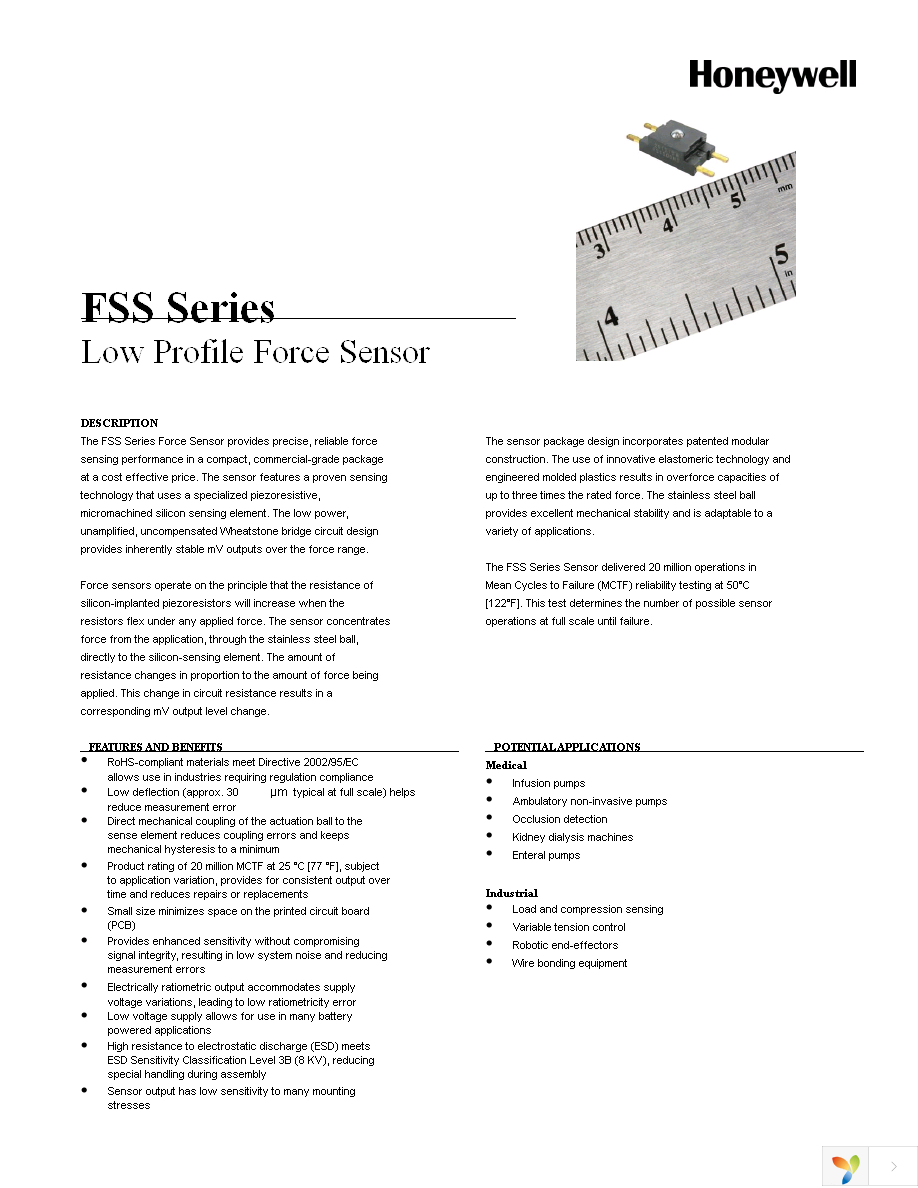 FSS020WNSR Page 1