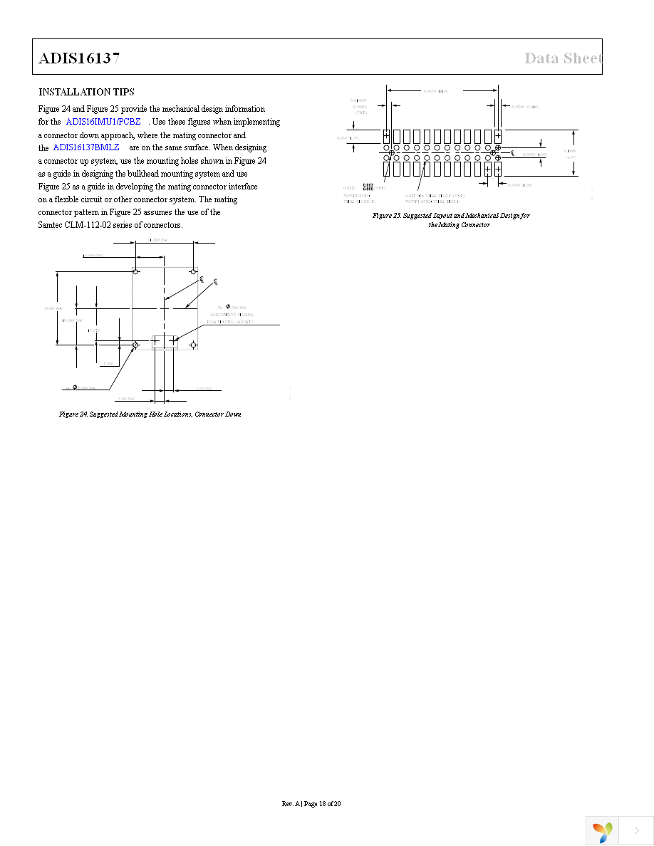 ADIS16137BMLZ Page 18