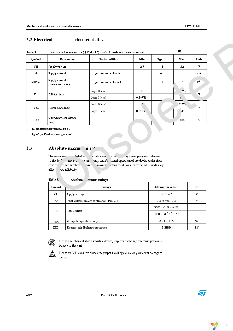 LPY5150AL Page 6