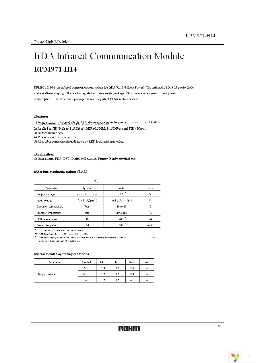 RPM971-H14E3A Page 1