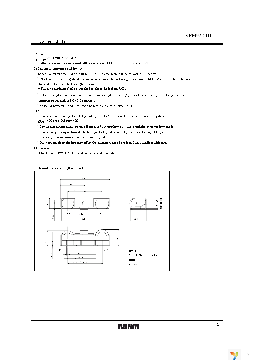 RPM922-H11E2A Page 5