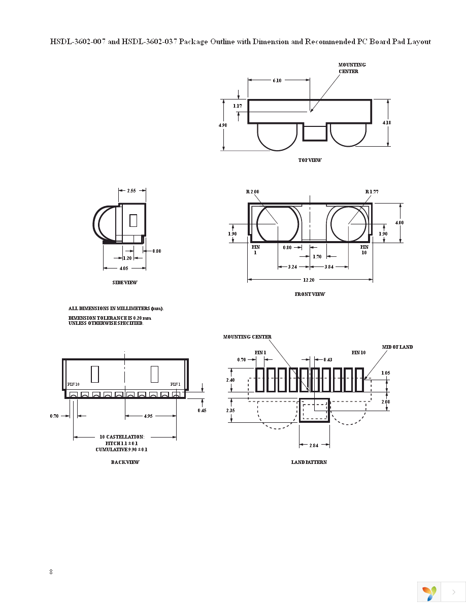 HSDL-3602-008 Page 8