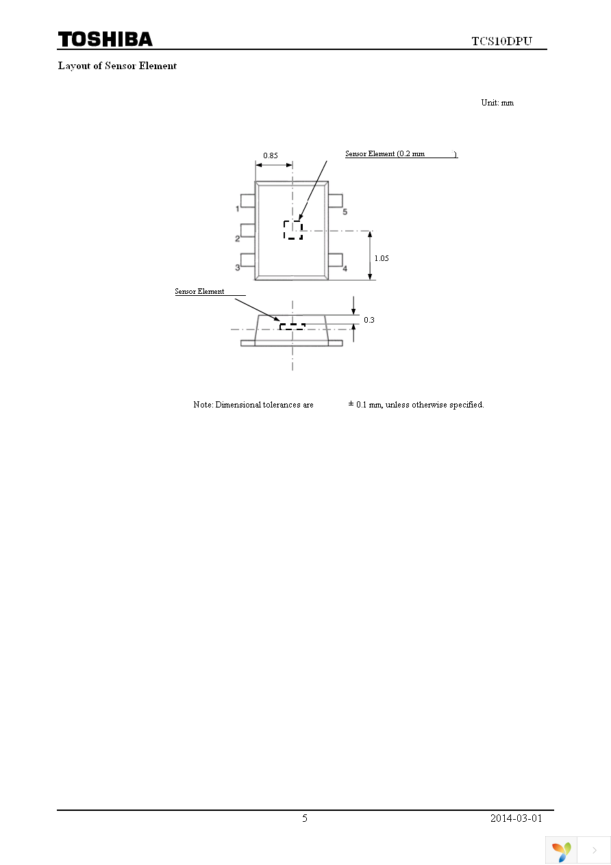 TCS10DPU(TE85L,F) Page 5